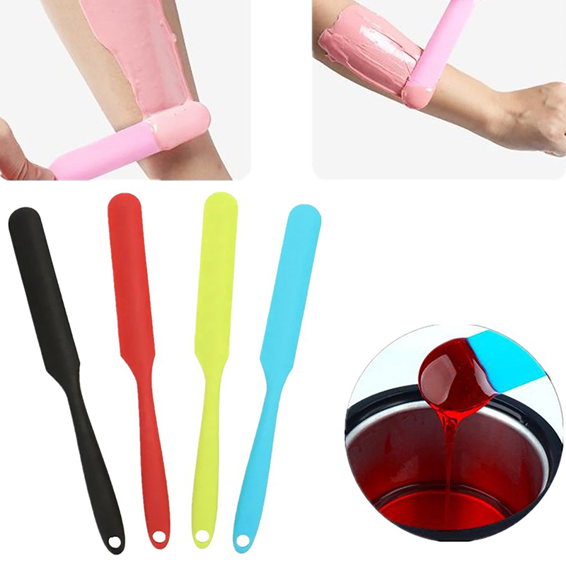 Wax Applicator Pad - ملاعق سيليكون جديدة لتطبيق الشمع التجميلي،