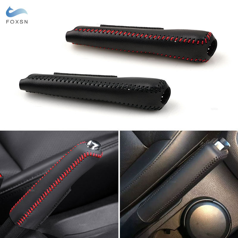 Leather Cleaner Interior - غطاء فرامل يدوي عالمي لتزيين السيارة،