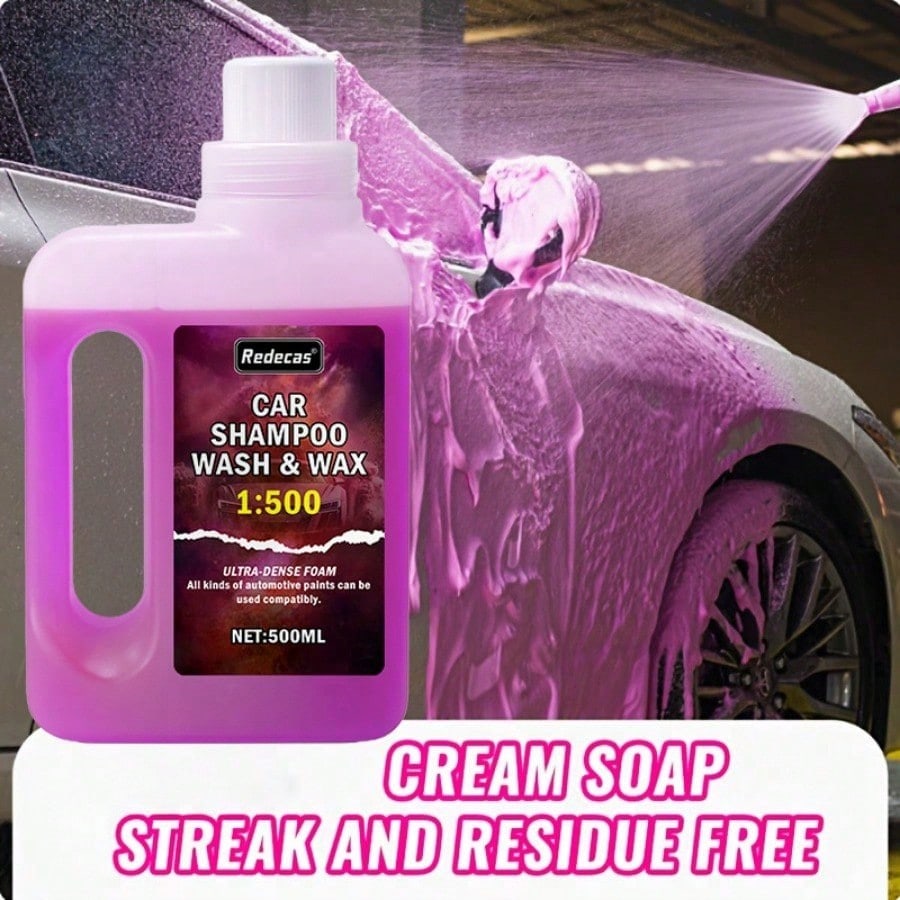 صابون غسيل السيارات الرغوي الو - مراجعة Car Wax Ceramic Coating وسعره