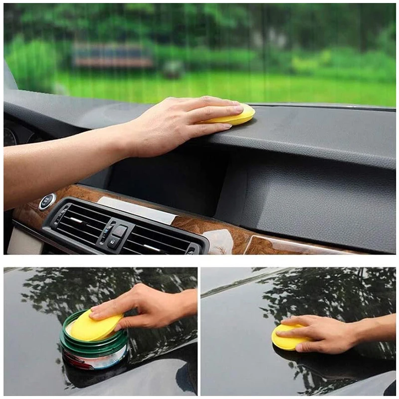 12 قطعة من إسفنجات التلميع وال - مراجعة Wax Applicator Pad وسعره