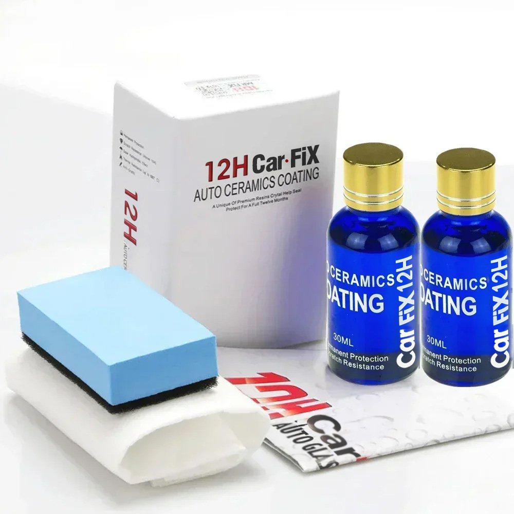 قطعتان من شمع تلميع السيارات 1 - مراجعة Car Wax Ceramic Coating وسعره